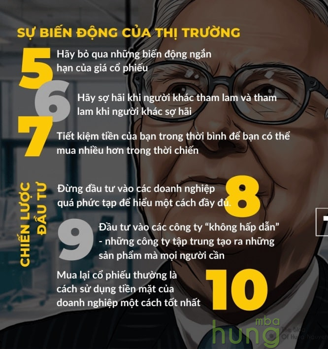 24 bài học đầu tư chứng khoán của Warren Buffett từ những lá thư